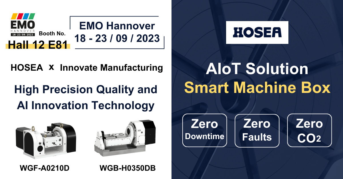 EMO HANNOVER 2023 | Hosea Booth No. Hall 12 -E81